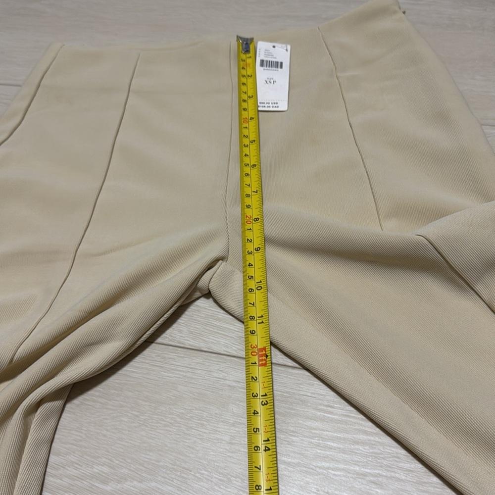 En Saison Anthropologie Cream Tailored Pants - Picture 5 of 9